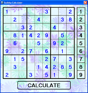 Sudoku Calculator